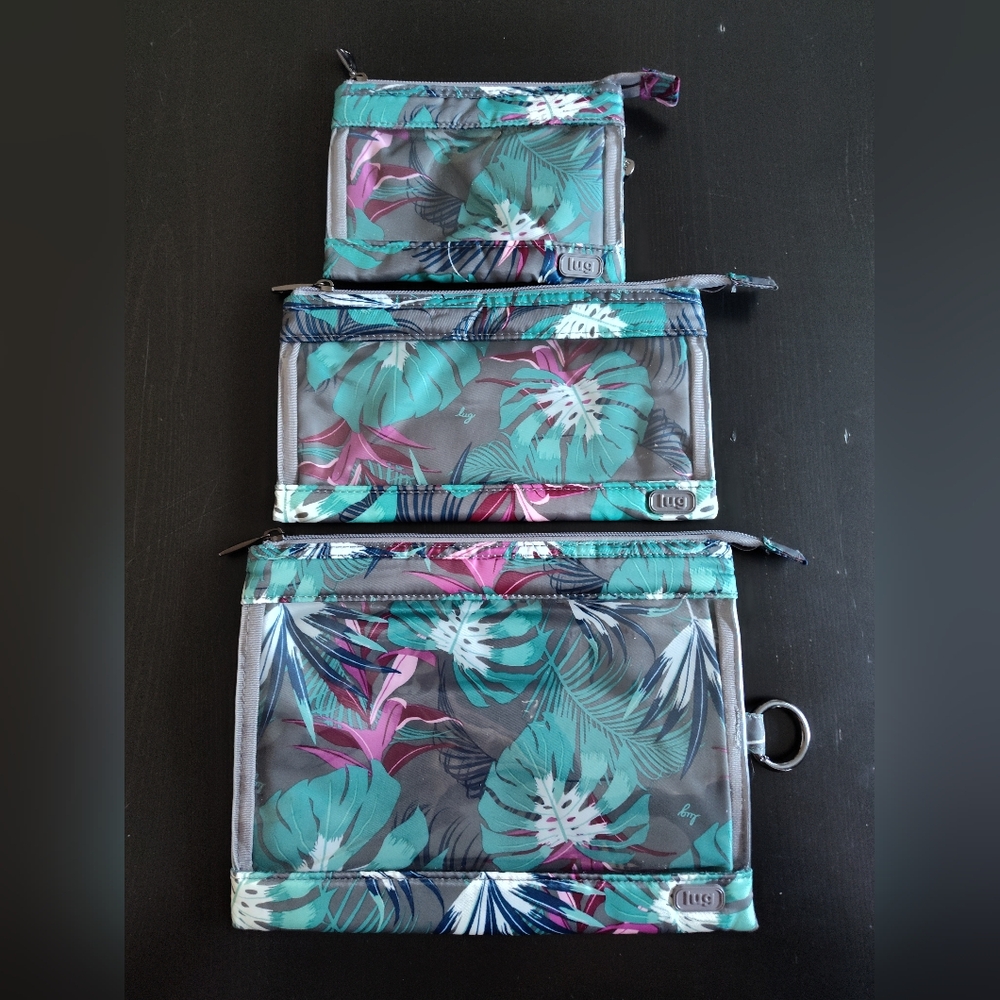 lug Transport set in Botanical Multi